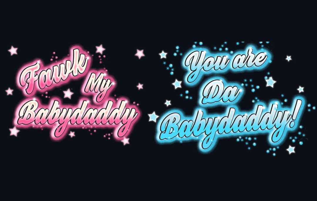 Designed the name tags and some visual assets for the Music Video