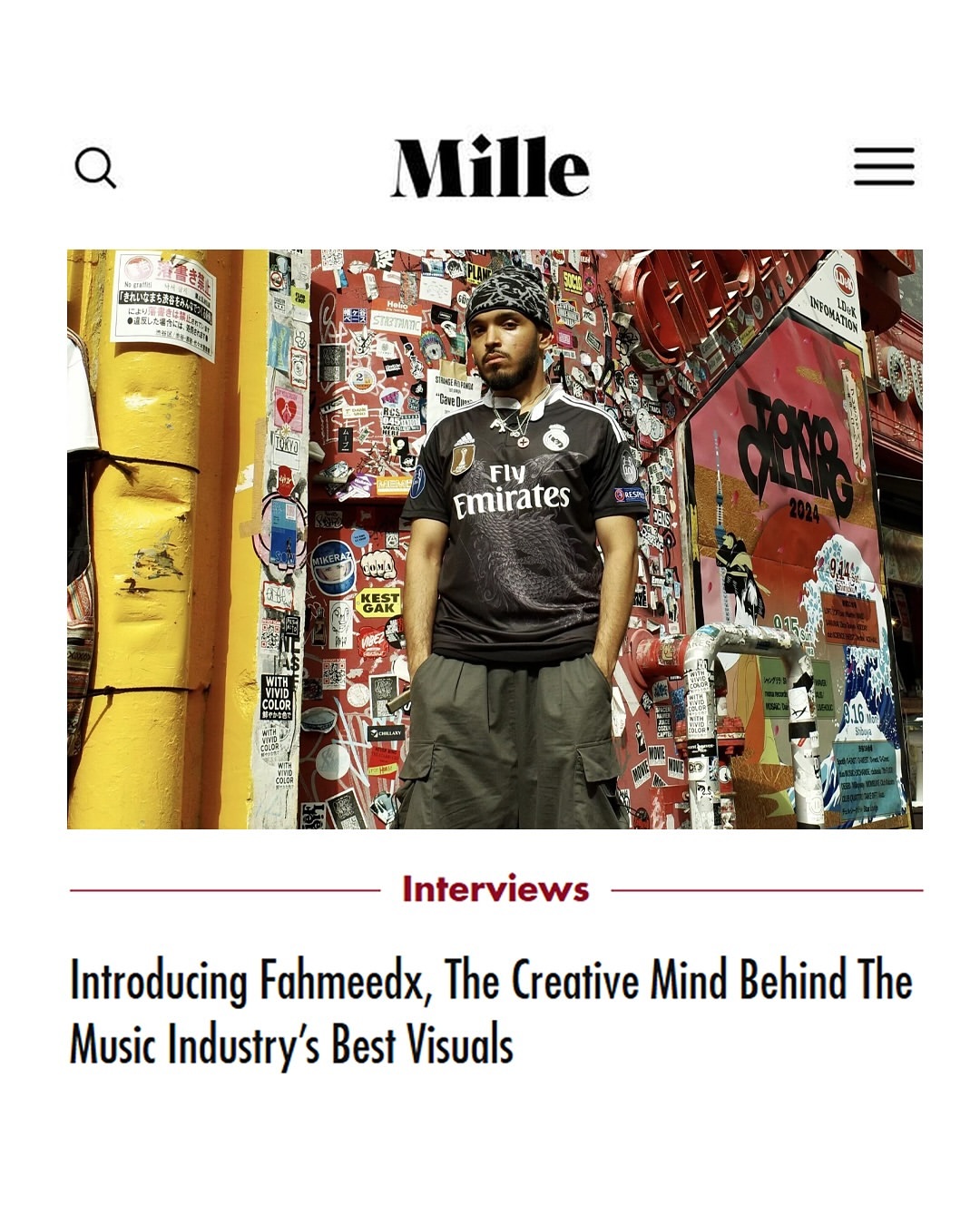 Fahmeedx Mille World Article