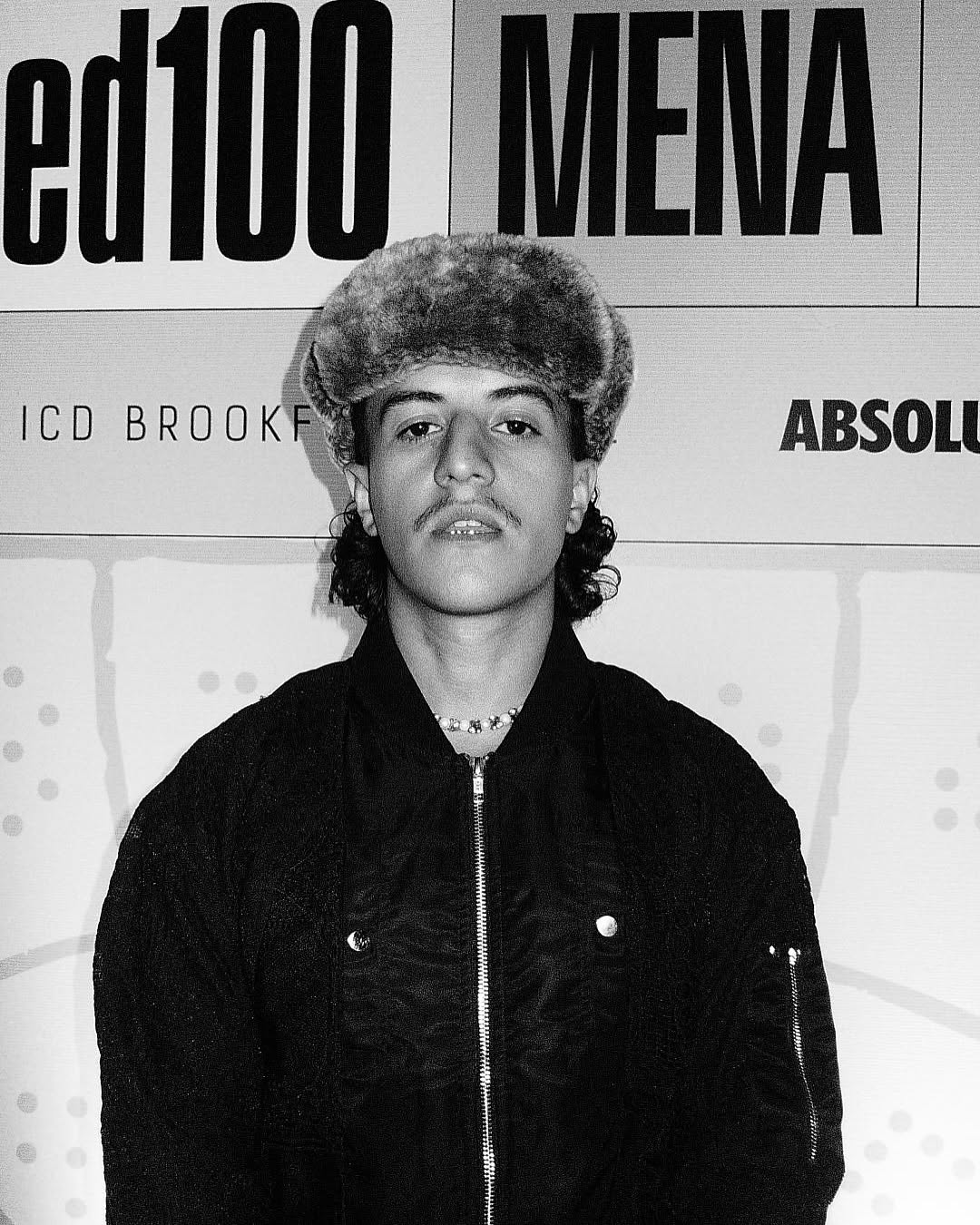 Portrait from @dazedmiddleeast’s Dazed MENA 100 Exhibition