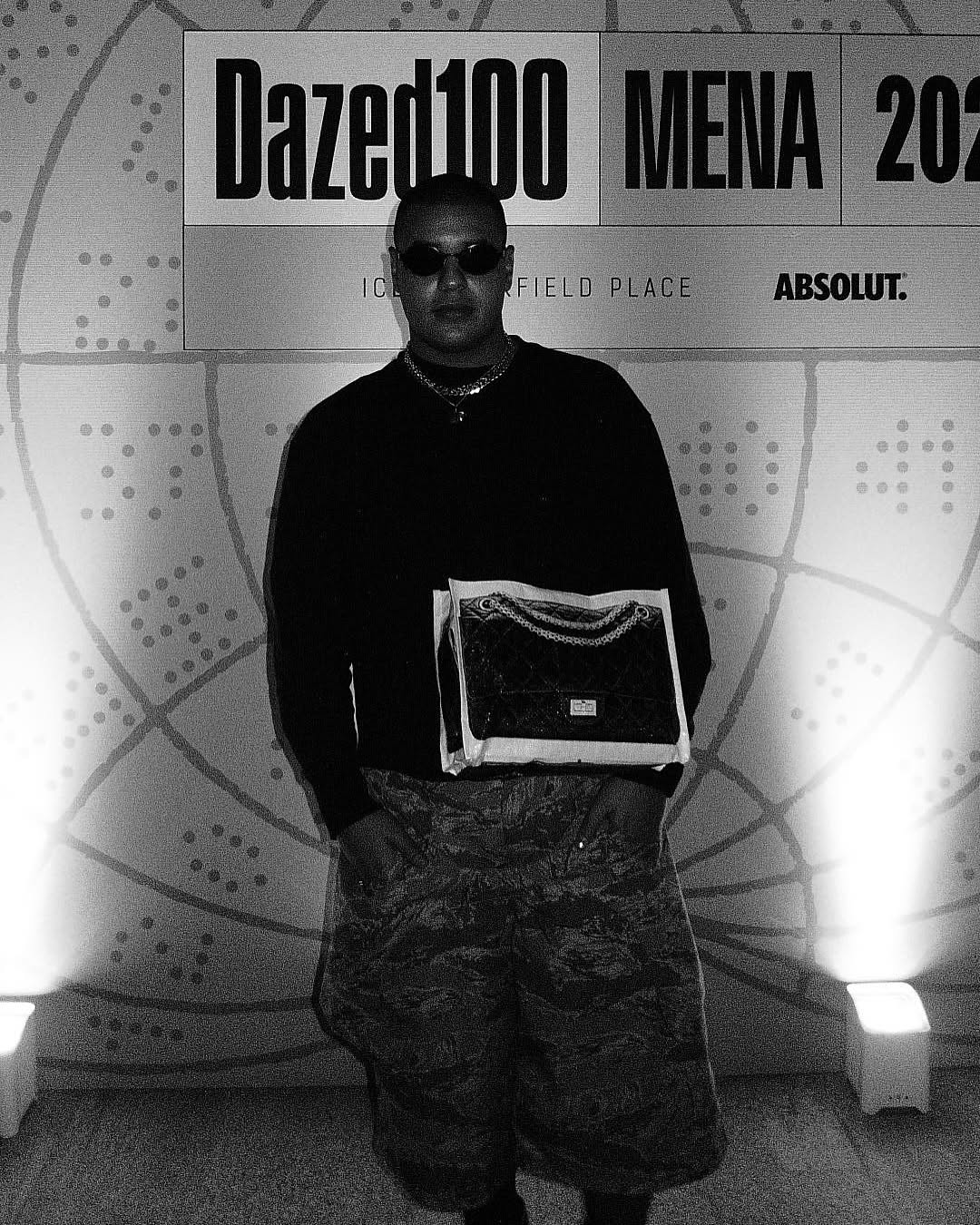 Portrait from @dazedmiddleeast’s Dazed MENA 100 Exhibition